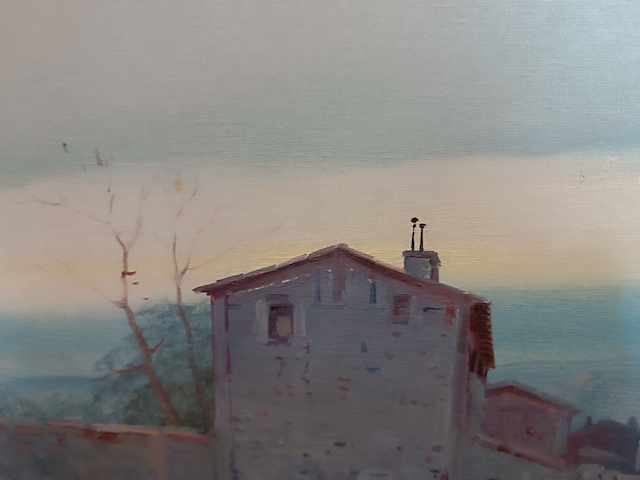 Tableau Fernando Blasco Hueso » Paysage » Huile sur Toile Peintre Barcelonais Epoque XXème – Image 6