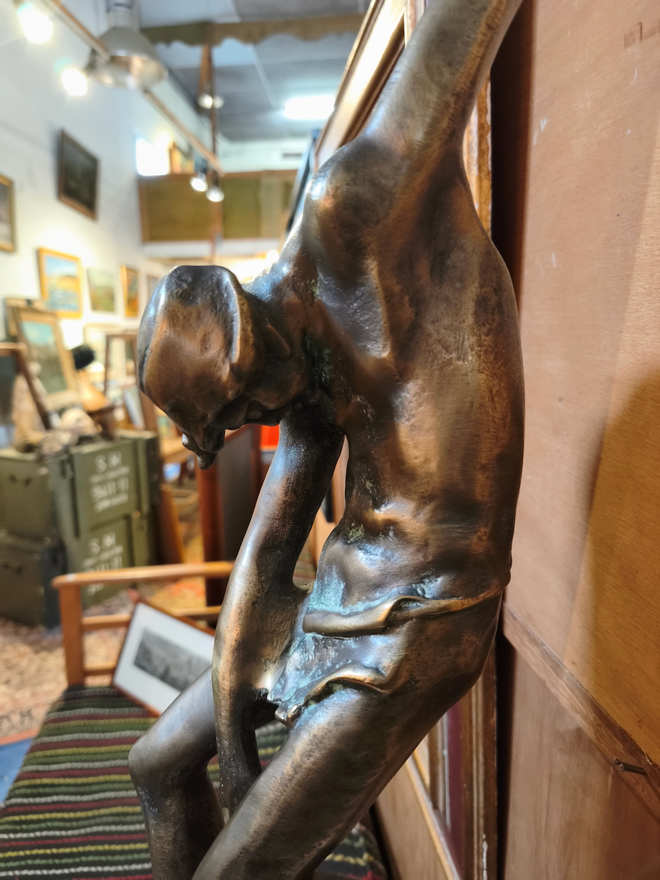Bronze Moderne Epoque XXème – Image 4