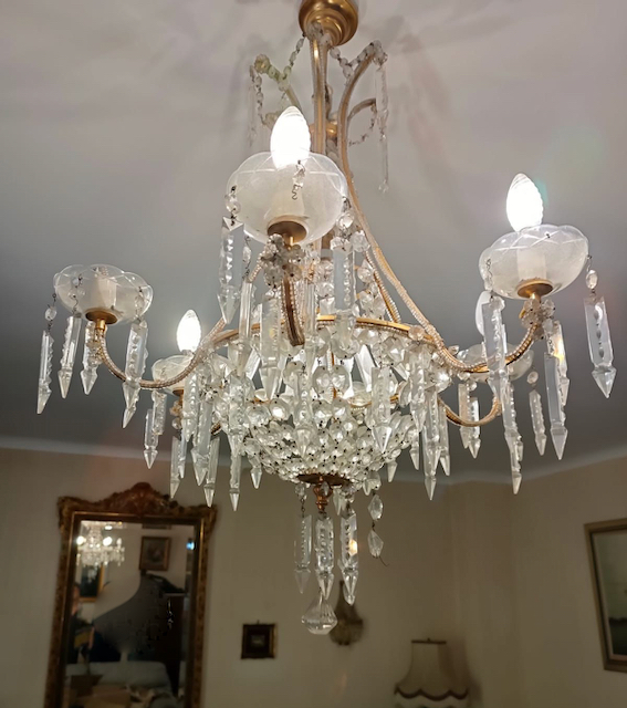 Lustre Cristal à six Lumières – Image 2