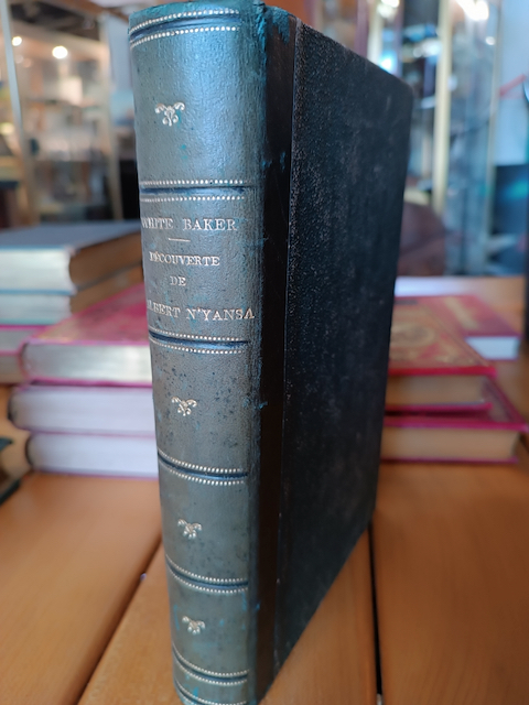 Livre Baker Samuel White découverte de l’Albert N’Yanza Librairie de L.Hachette 1868 – Image 3